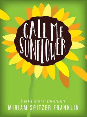 cover image of Call Me Sunflower